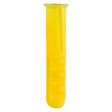 Further photograph of Plastic Plugs - Yellow