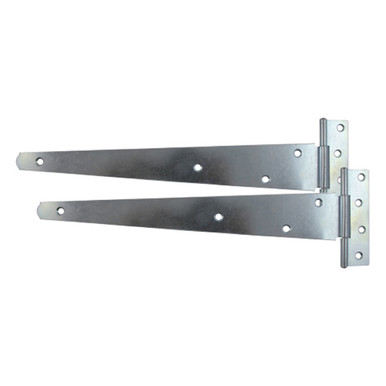 TIMCO Carbon Steel Tee Hinge 300mm x 25mm x 2mm, Zinc Plated, 0.51kg product image