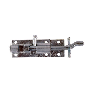 Necked Tower Bolt Galvanised, 8" product image