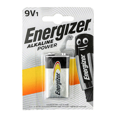 Energizer Alkaline Power 9V Battery
