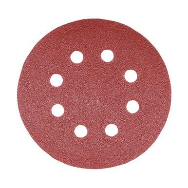 Further photograph of Random Orbital Sanding Discs - Mixed - Red