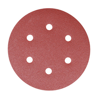 Random Orbital Sanding Discs - Mixed - Red - Assorted Grit product image
