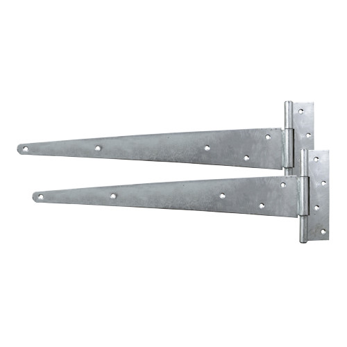 Photograph of Pair of Strong Tee Hinges - Hot Dipped Galvanised 250mm