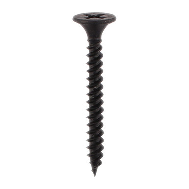 Drywall Metal Stud Plasterboard Screws PH Bugle Fine Thread Black 3.5mm x 55mm (Box of 500) product image