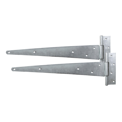 Photograph of Pair of Strong Tee Hinges - Hot Dipped Galvanised 300mm