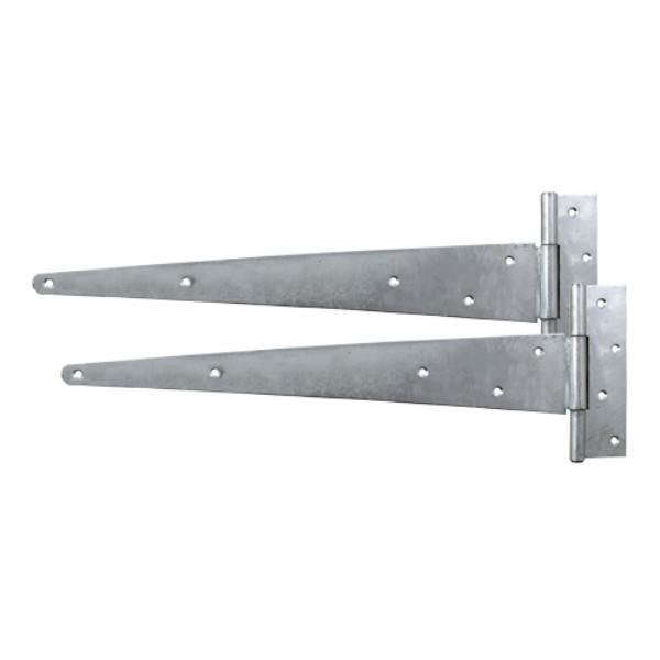 Photograph of Pair of Strong Tee Hinges - Hot Dipped Galvanised 24"