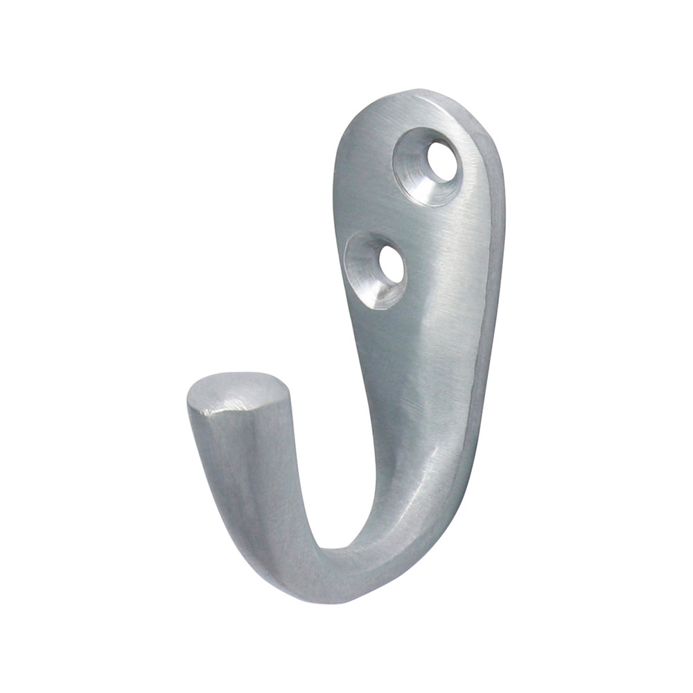 Photograph of Single Robe Hook - Satin Chrome