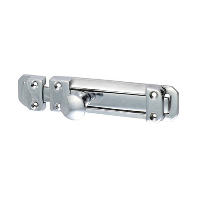 Flat Section Bolt, Polished Chrome, 135mm x 30mm product image