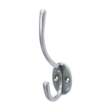 Hat & Coat Hook - Polished Chrome