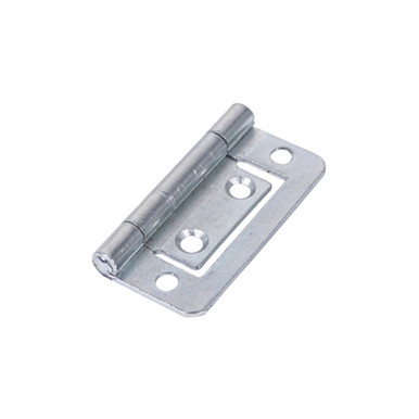 TIMCO Steel Flush Hinge 50 x 38.5 x 1.2mm, Zinc Plated, 0.05kg, 2 Pieces product image