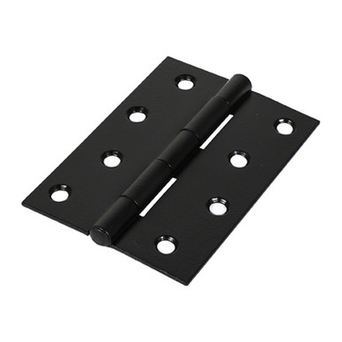 TIMCO Steel Butt Hinge 100 x 70 x 1.7mm, Epoxy Black, 2 Pieces product image