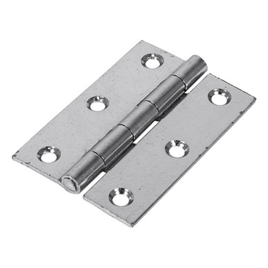 TIMCO Steel Butt Hinge 63 x 44 x 1.5mm, Zinc Plated, 2 Pieces product image