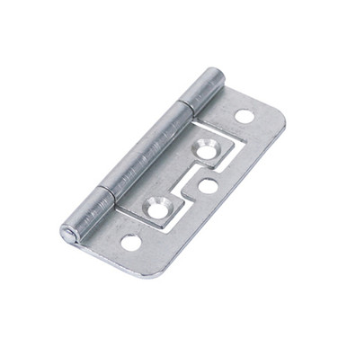 TIMCO Steel Flush Hinge 63 x 37 x 1.2mm, Zinc Plated, 2 Pieces product image