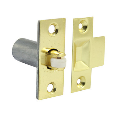 Further photograph of Adjustable Roller Catch - Electro Brass