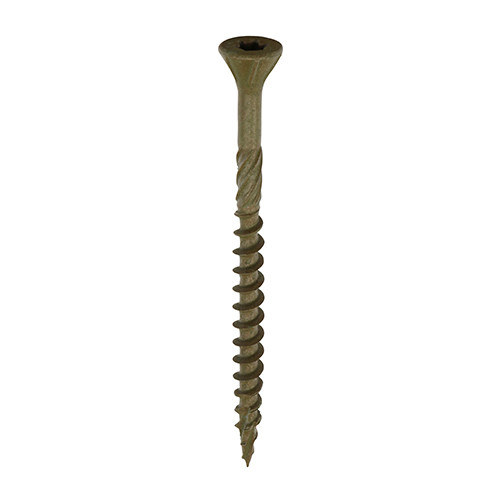 Photograph of C2 Deck-Fix Premium Decking Screws TX Countersunk Exterior Green 4.5mm x 50mm (Tub of 250)