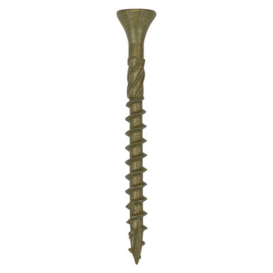 Further photograph of C2 Deck-Fix Premium Decking Screws - TX - Countersunk - Exterior - Green