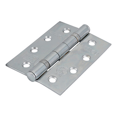 Grade 11 Fire Door Hinges - Polished Chrome product image