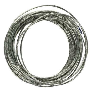 Further photograph of Picture Wire - Zinc
