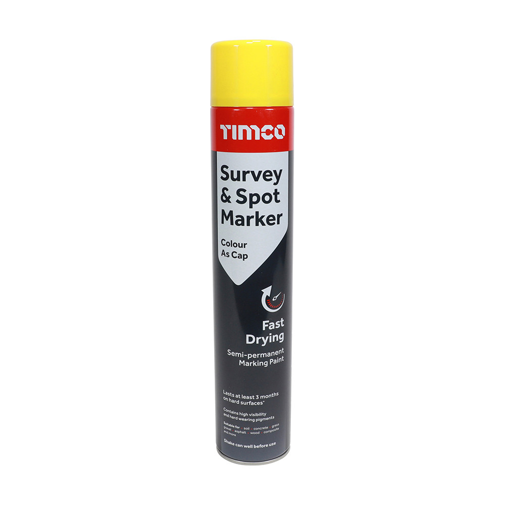 Photograph of Survey & Spot Marker - Yellow