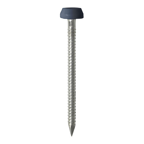 Photograph of Polymer Headed Pins - A4 Stainless Steel - Anthracite Grey