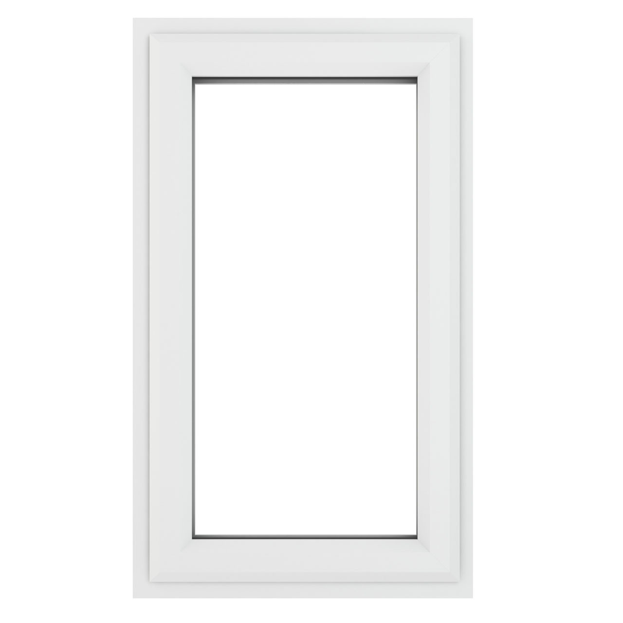 Photograph of Crystal Triple Glazed Window White LH 610mm x 1040mm Clear