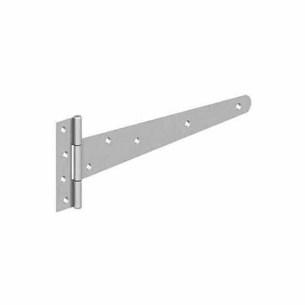 Photograph of GateMate Medium Tee Hinge 16" BZP incl. Fixings & Instructions