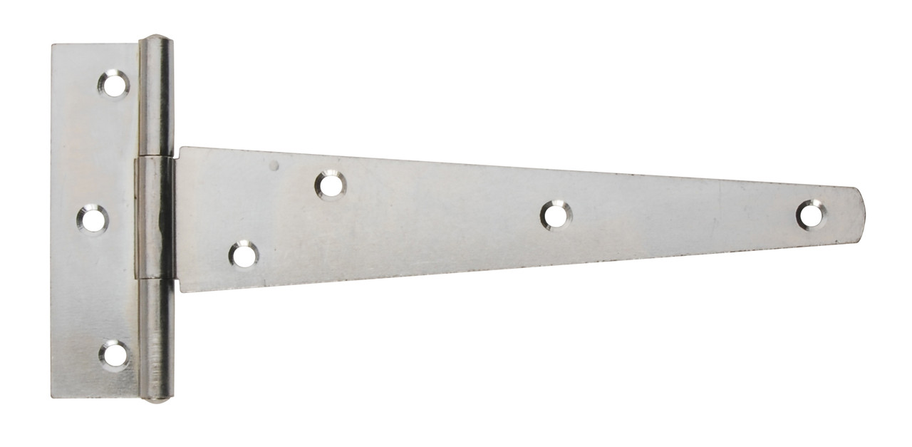 Photograph of Dale Bright Zinc Plate 305mm Light Tee Hinge