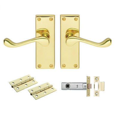 Carlisle Brass Antique Brass Belas Latch Ultimate Door Pack