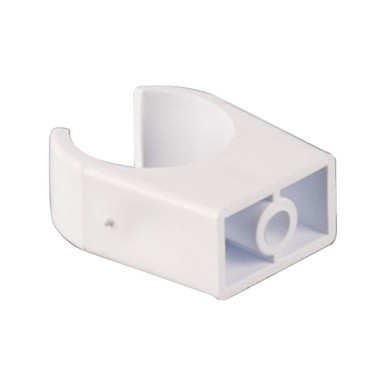 BRETT MARTIN 21.5MM OVERFLOW PIPE CLIP SNAP ON WHITE W190WP product image