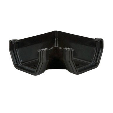 Brett Martin 114mm Square Gutter Angle, 90 Degree, Black product image