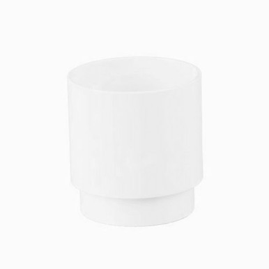 BRETT MARTIN 68MM ROUND DOWNPIPE CONNECTOR ARCTIC WHITE BR206A product image