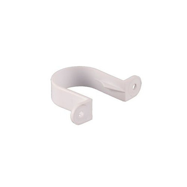 BRETT MARTIN 50MM PUSH FIT / SOLVENT WASTE PIPE CLIP WHITE W3180WP product image