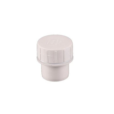 BRETT MARTIN 32MM SOLVENT MUPVC WASTE ACCESS PLUG WHITE W1190WP product image