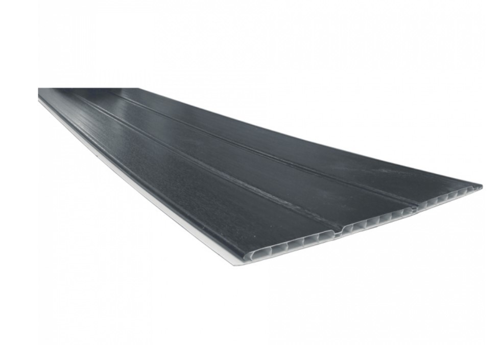 Photograph of Freefoam Hollow Soffit Board 300mm X 10mm X 5mtr - Anthracite Grey