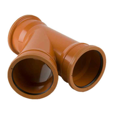 Brett Martin Underground 110mm x 110mm Triple Socket Branch, 87.5 Deg product image