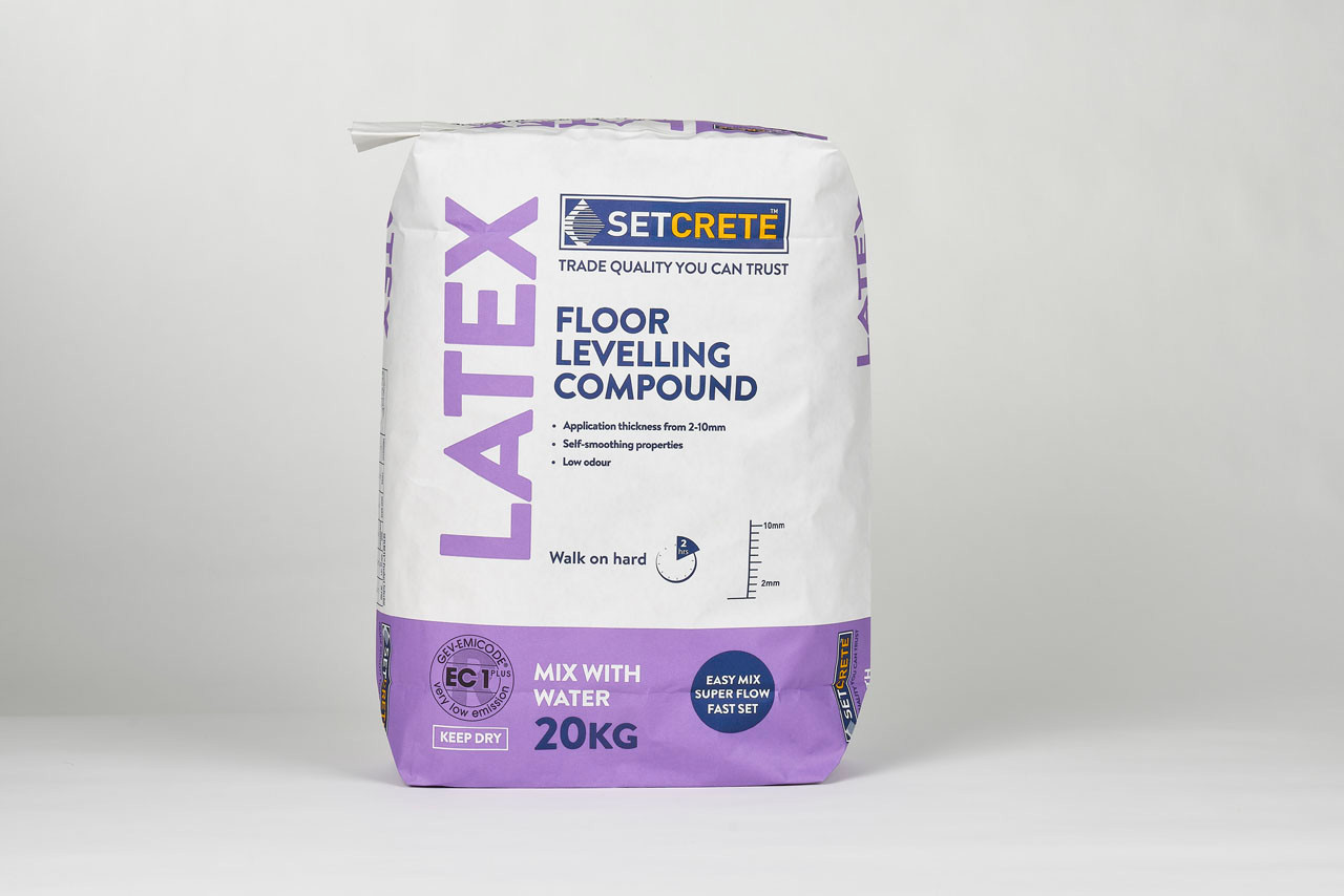 Photograph of Setcrete Latex Floor Levelling Compound