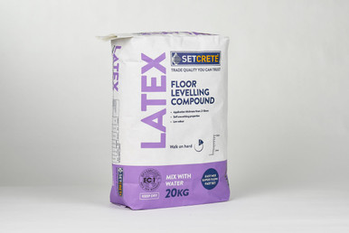 Further photograph of Setcrete Latex Floor Levelling Compound