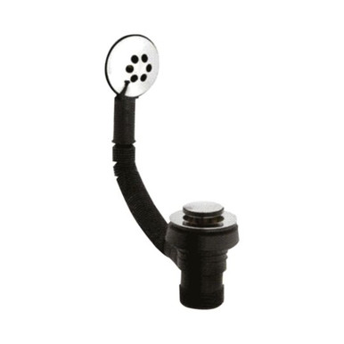 1.1/2 SPRING PLUG BATH WASTE & O/FLOW CP product image