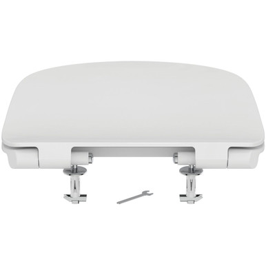 Further photograph of Ideal Standard Tesi slim toilet seat and cover, slow close