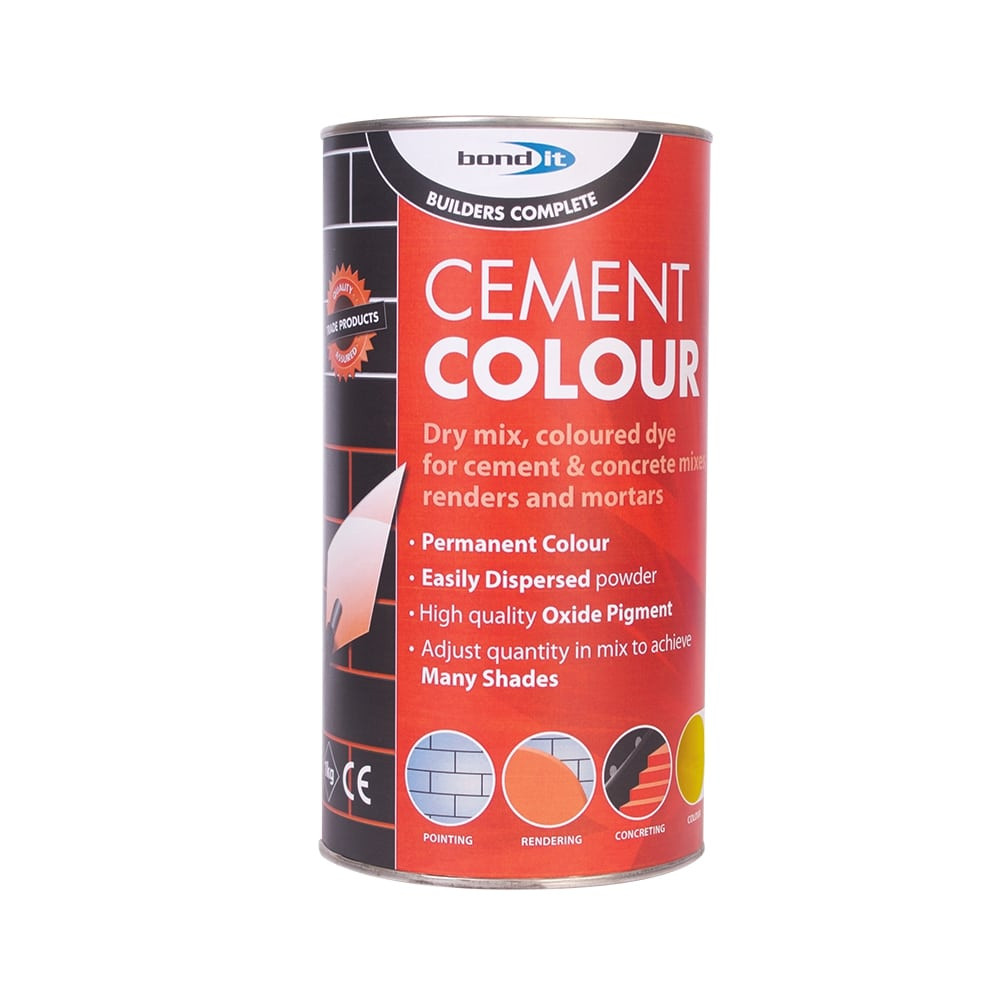 Photograph of Powdered Cement Dye - Buff - 1kg