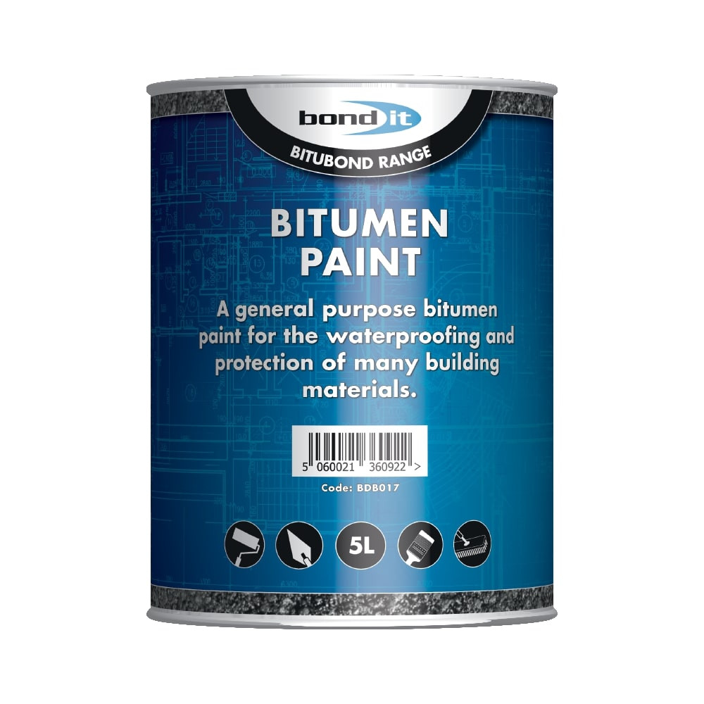 Photograph of Bitumen Black Paint 5L