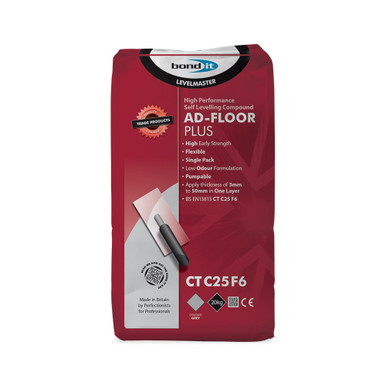 Bond It Self Level Ad Floor Plus, Grey, 20kg