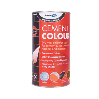 Powdered Cement Dye - Brown - 1kg