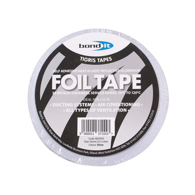 Further photograph of Aluminium Foil Tape 50mm