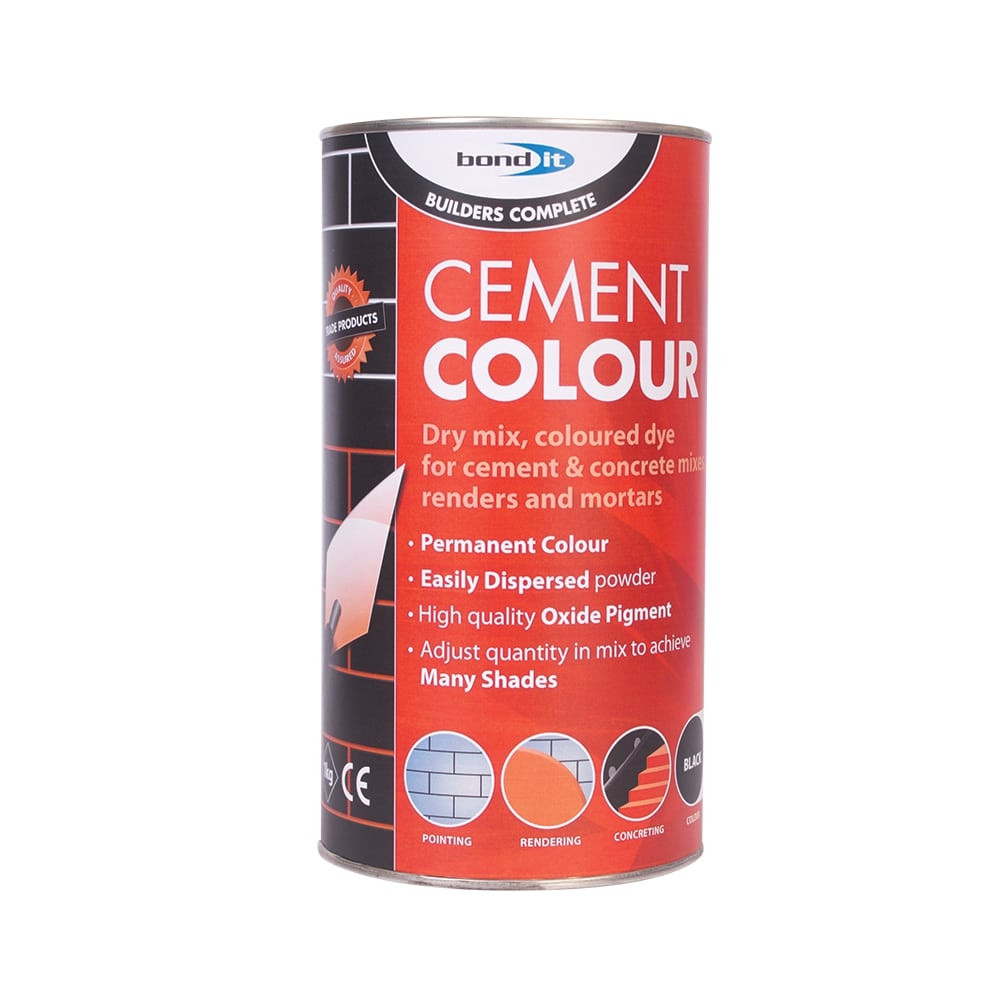 Photograph of Powdered Cement Dye - Black - 1kg