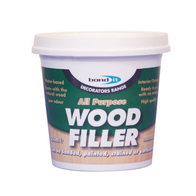 Everbuild Multi Purpose Wood Filler 250ml Light Oak - Shawfield Doors