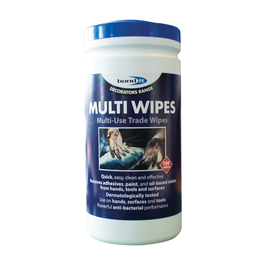 Photograph of Multi-Wipes Trade Hand Wipes - 100 Pack