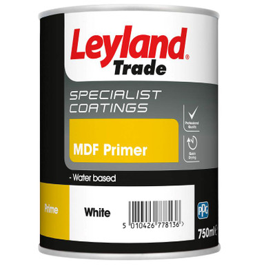 Leyland Trade MDF Primer White 750ml