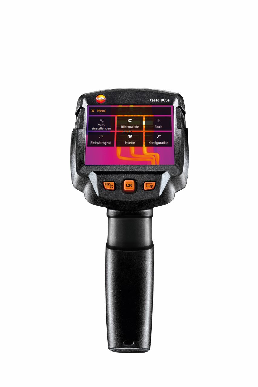 Photograph of TESTO 865s - Thermal imaging camera (160 x 120 pixels)