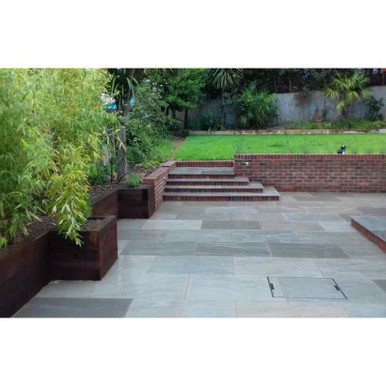 Pavestone Uk Classic Sandstone, Light Grey, 900 x 600 x 20mm, 71 Pieces per Crate product image